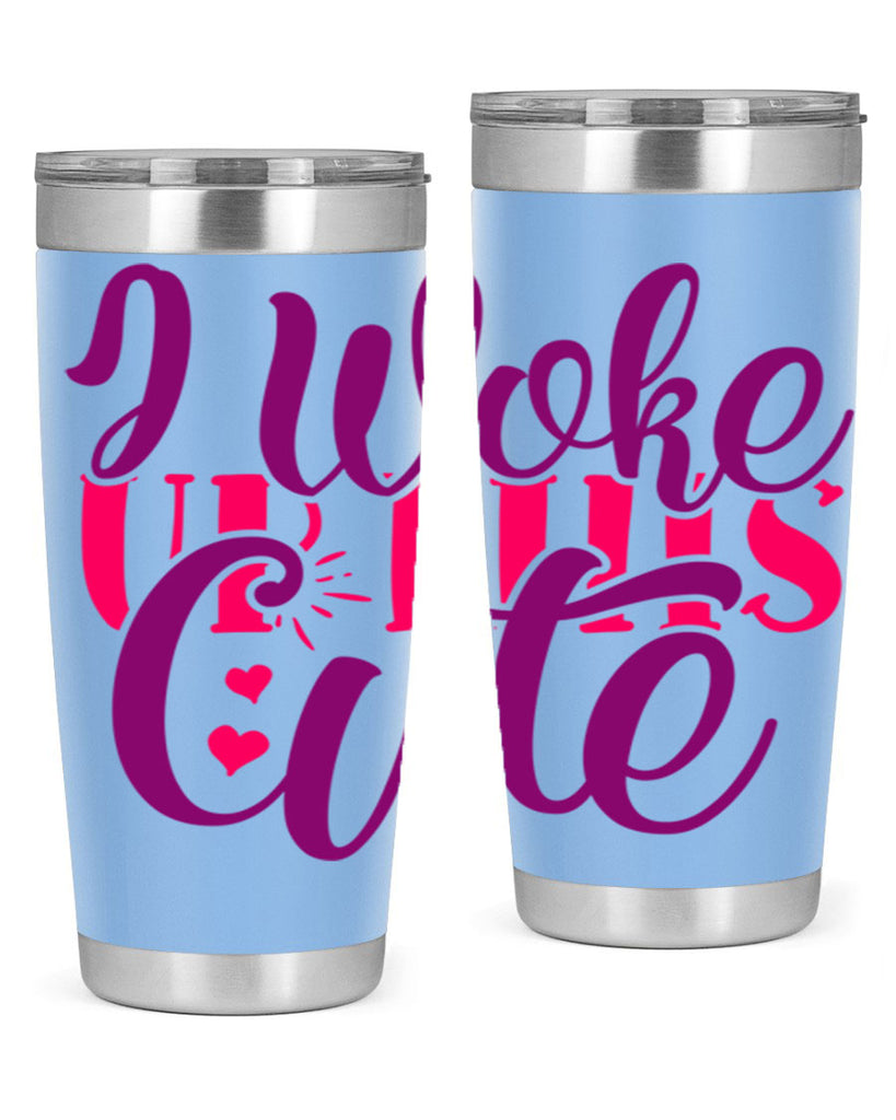 I Workup This Cute Style 243#- baby- tumbler
