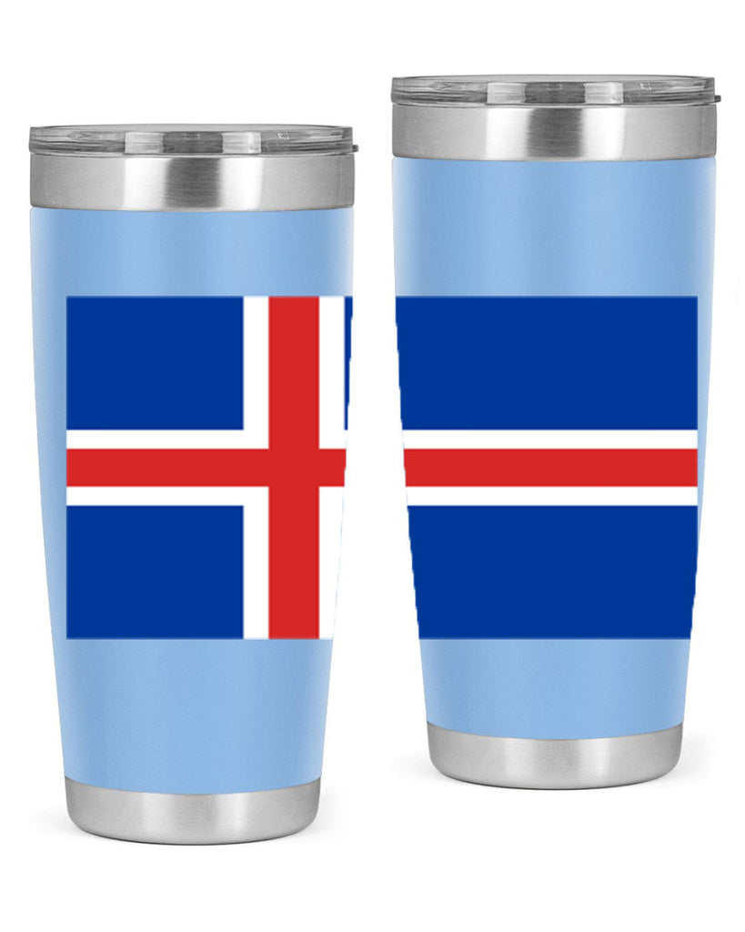Iceland 122#- world flags- Tumbler
