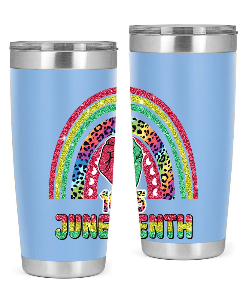 Juneteenth 1865 Rainbow 19#- Juneteenth- tumbler