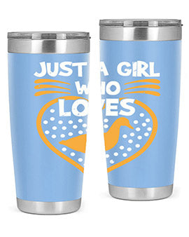 Just A Girl Who Loves Duck Style 34#- duck- Tumbler