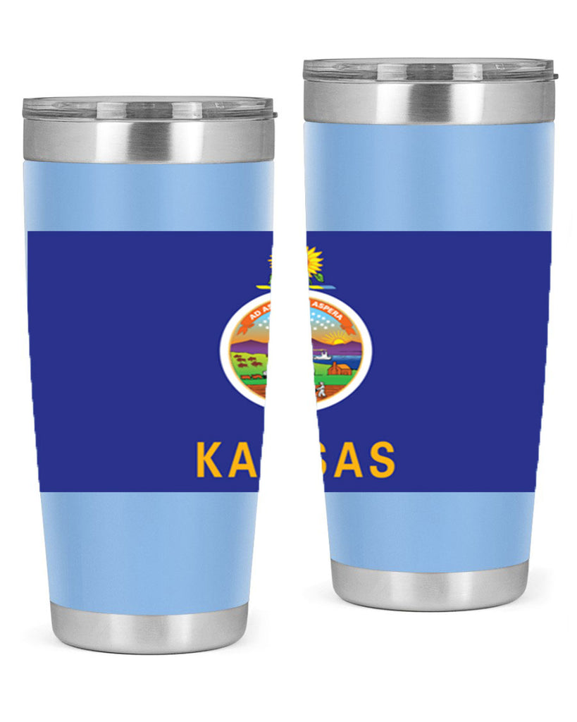 Kansas 36#- Us Flags- Tumbler