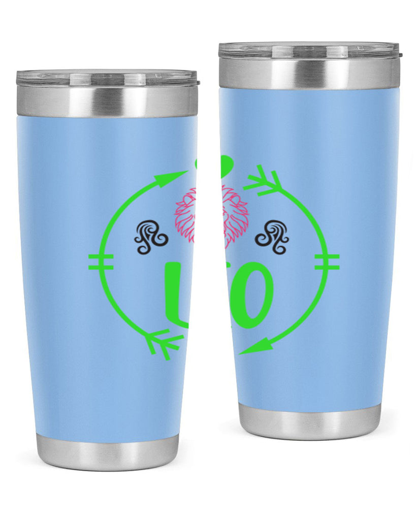 Leo 283#- zodiac- Tumbler