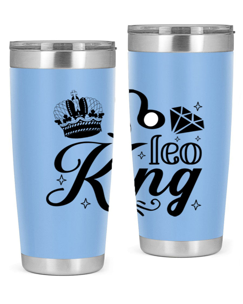 Leo king 290#- zodiac- Tumbler