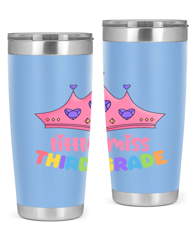 Little Miss 3rd Grade 16#- 3rd grade- Tumbler