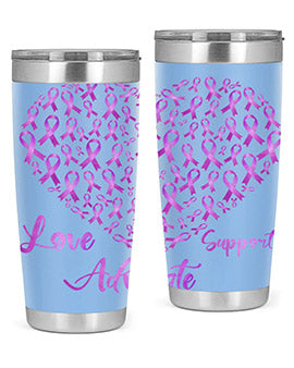 Love Suppor Advocae AlzheimerS 194#- alzheimers- Tumbler