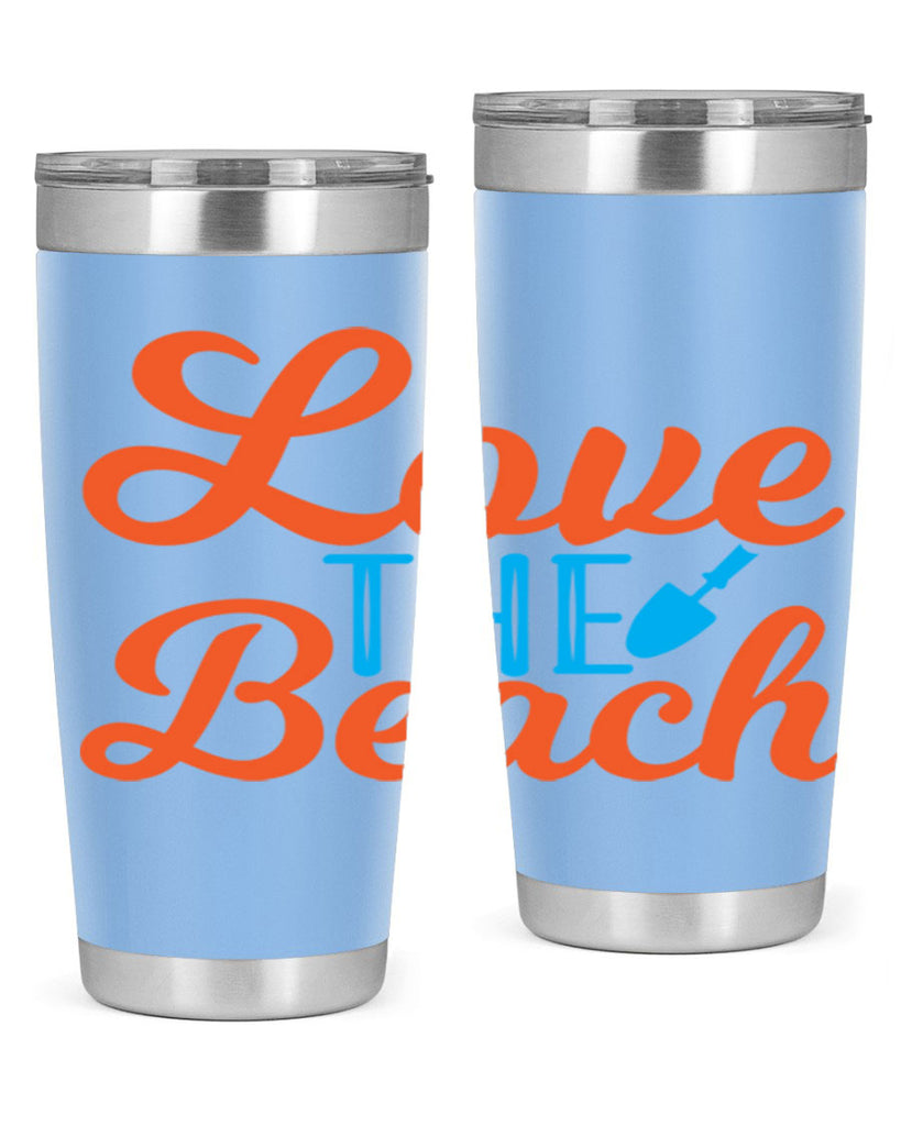 Love The Beach 306#- mermaid- Tumbler