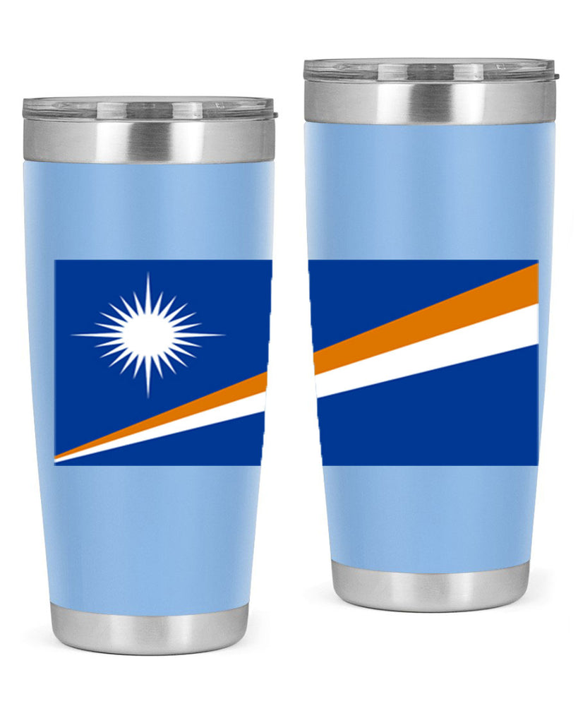 Marshall Islands 90#- world flags- Tumbler