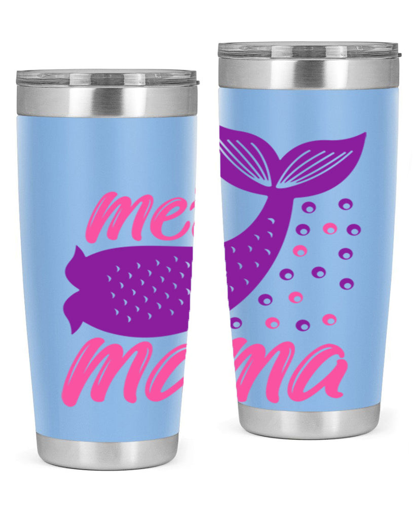 Mer Mama 335#- mermaid- Tumbler