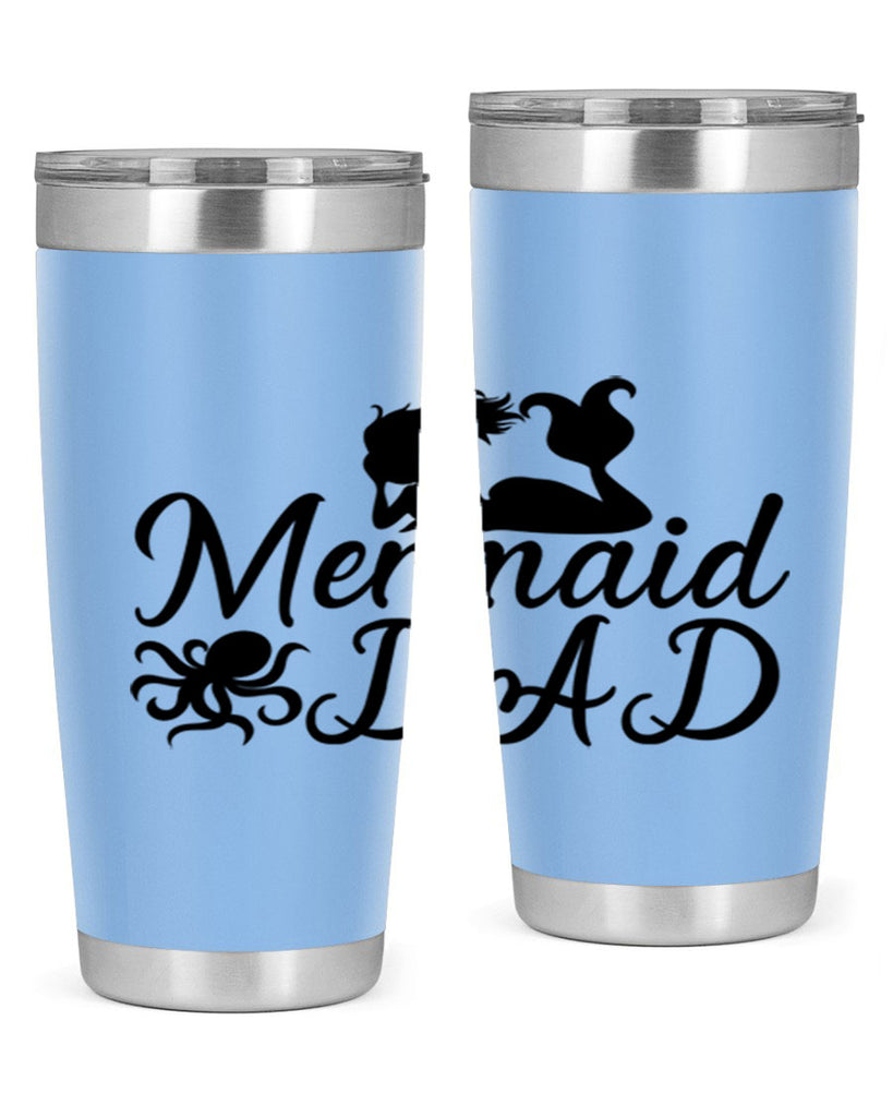 Mermaid Dad 357#- mermaid- Tumbler