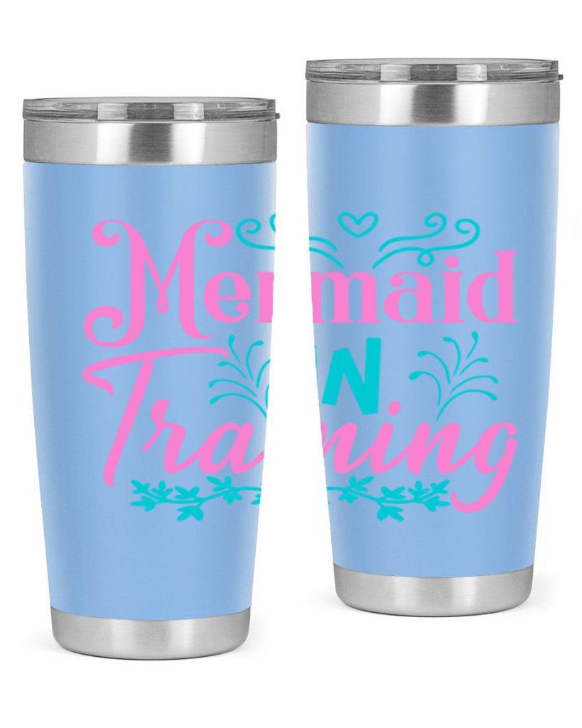 Mermaid In Training 366#- mermaid- Tumbler