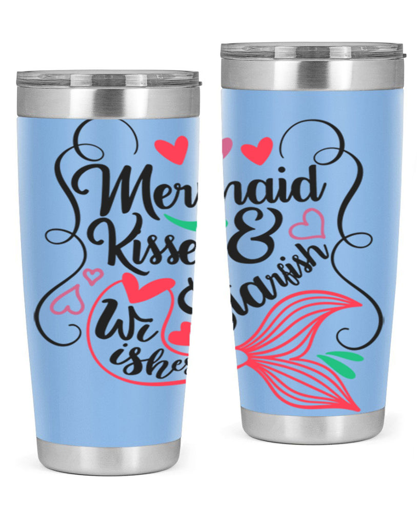 Mermaid Kisses Starfish Wishes 368#- mermaid- Tumbler