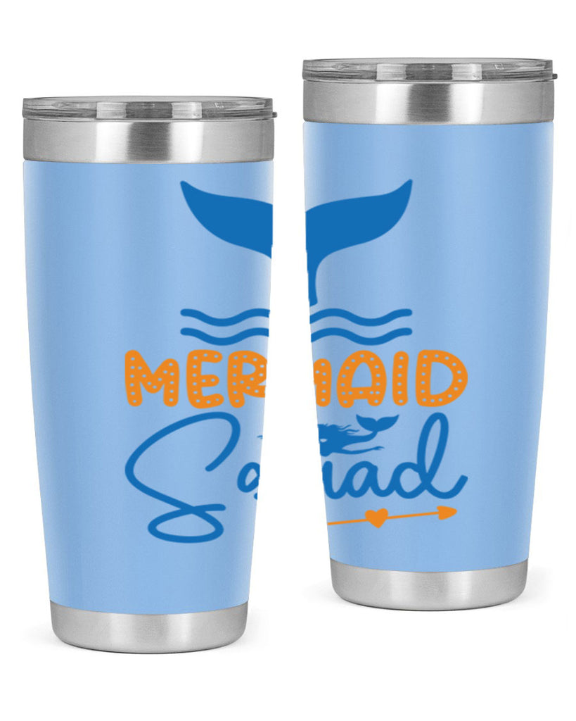 Mermaid Squad 378#- mermaid- Tumbler