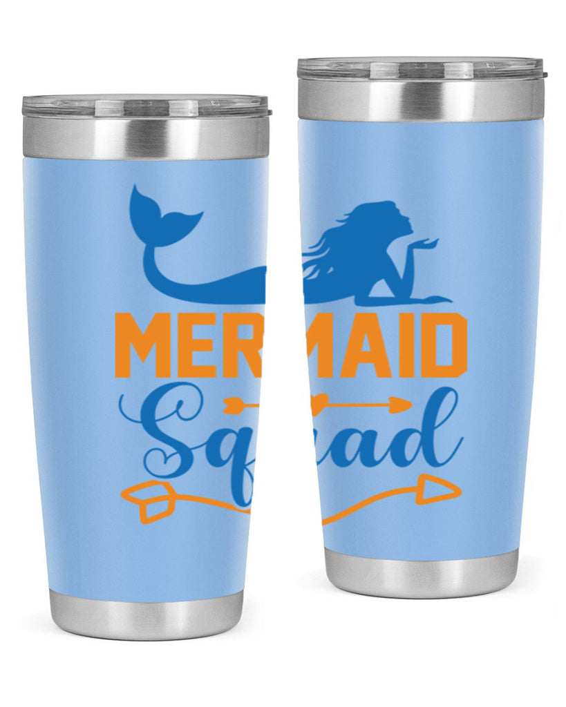 Mermaid Squad 385#- mermaid- Tumbler