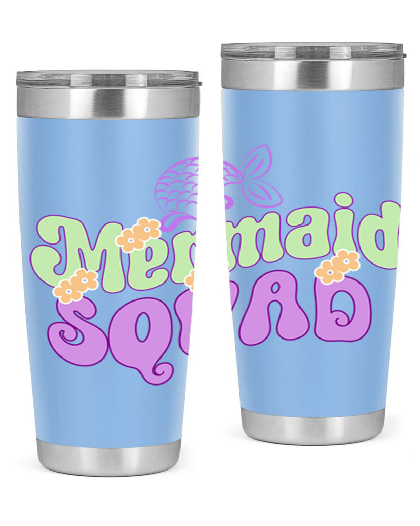 Mermaid Squad 445#- mermaid- Tumbler