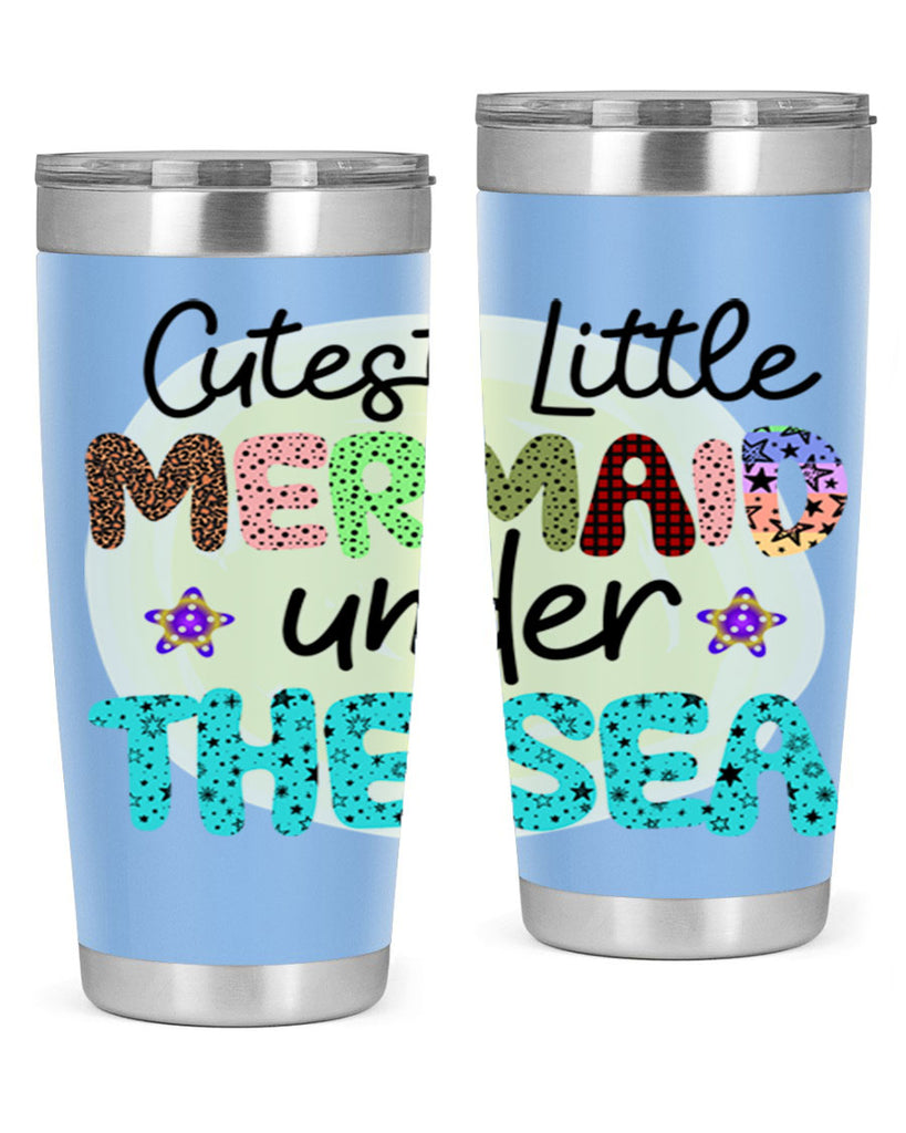 Mermaid Tshirt design 452#- mermaid- Tumbler