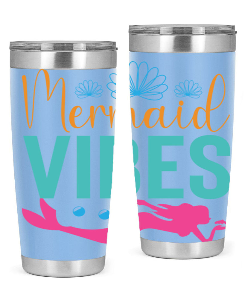 Mermaid Vibes Design 465#- mermaid- Tumbler