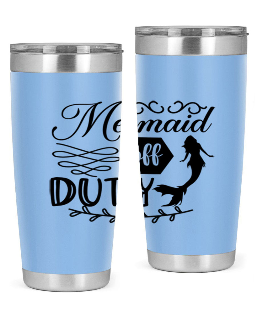 Mermaid off duty 432#- mermaid- Tumbler