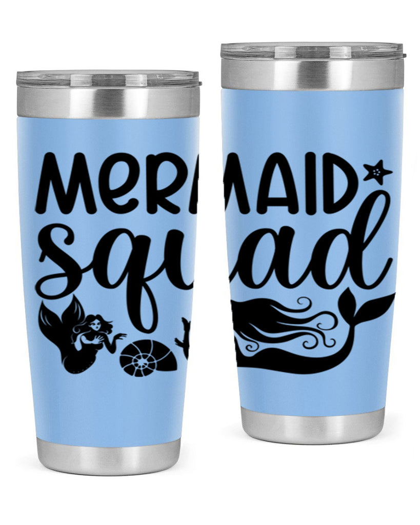 Mermaid squad 447#- mermaid- Tumbler