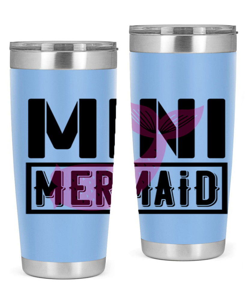 Mini mermaid 504#- mermaid- Tumbler