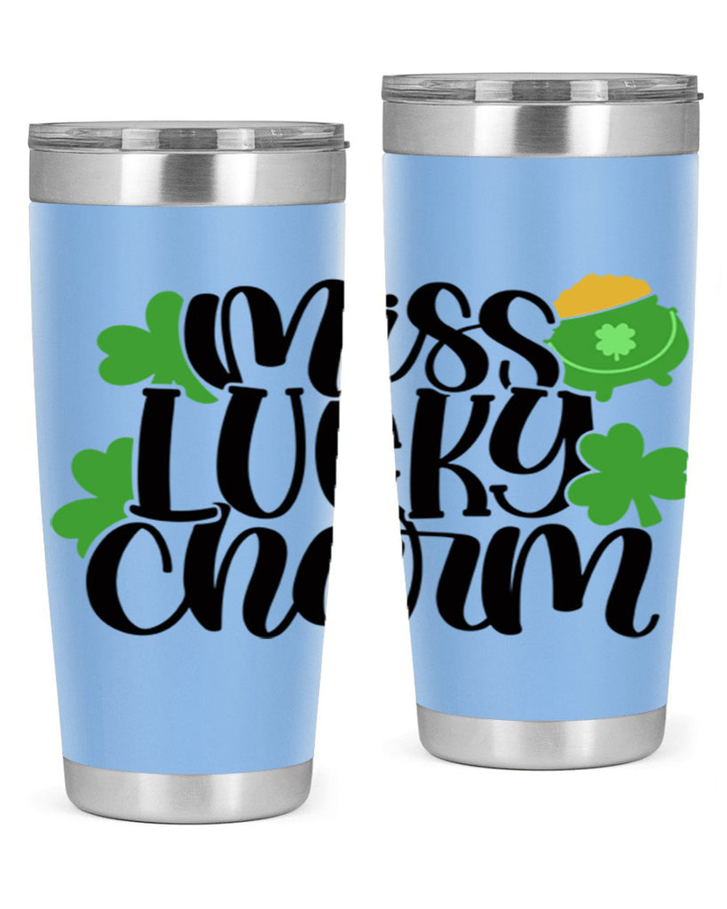 Miss Lucky Charm Style 48#- St Patricks Day- Tumbler