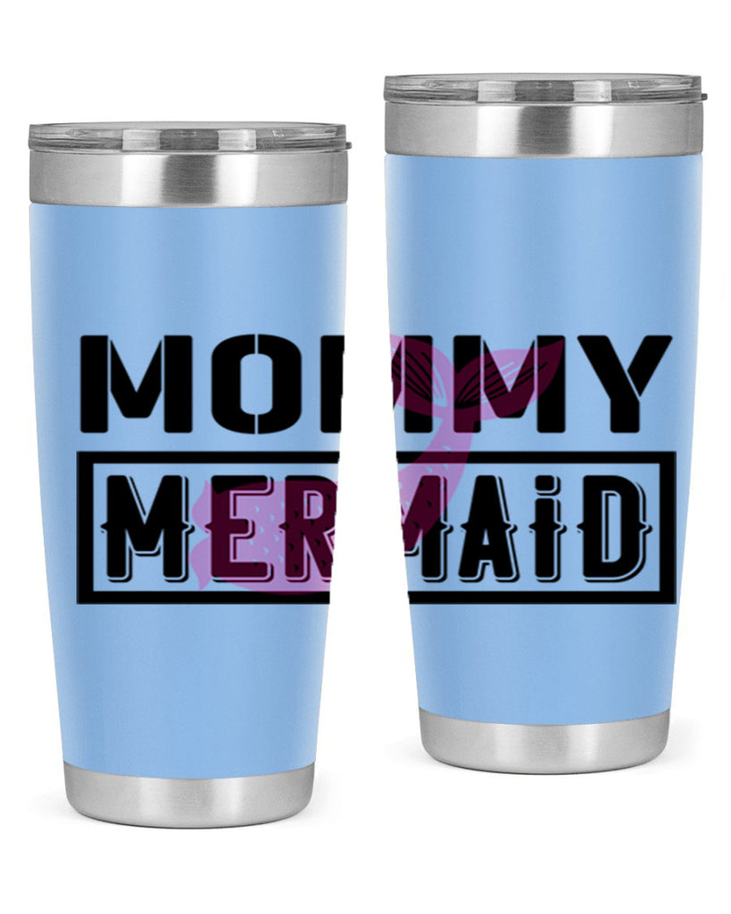 Mommy mermaid 514#- mermaid- Tumbler