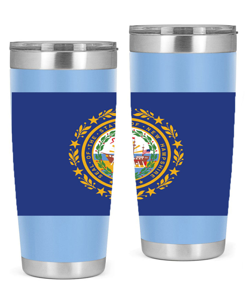 New Hampshire 23#- Us Flags- Tumbler