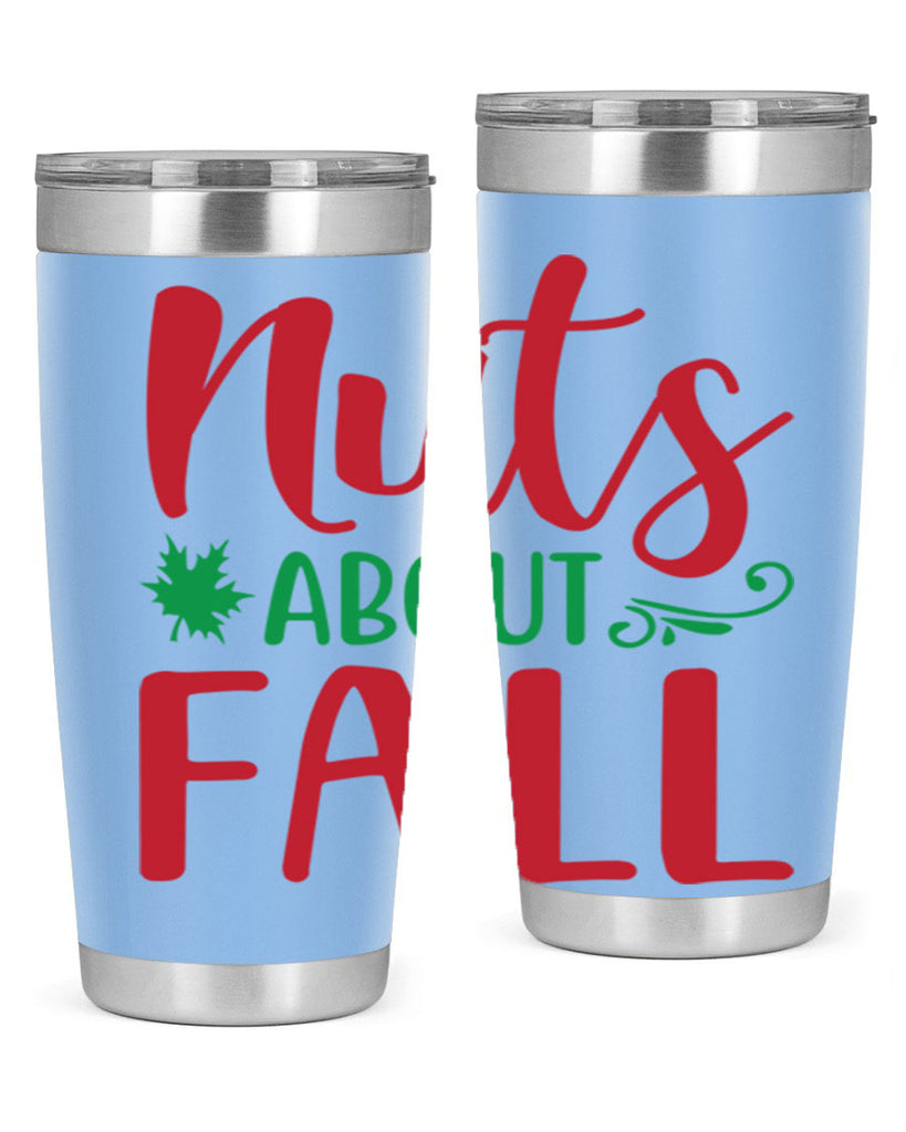 Nuts About Fall 443#- fall- Tumbler