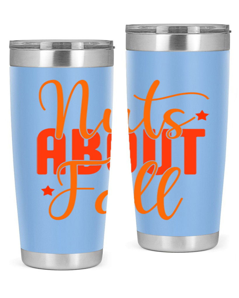 Nuts About Fall Design 444#- fall- Tumbler