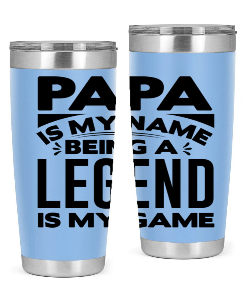 Papa 125#- grandpa - papa- Tumbler