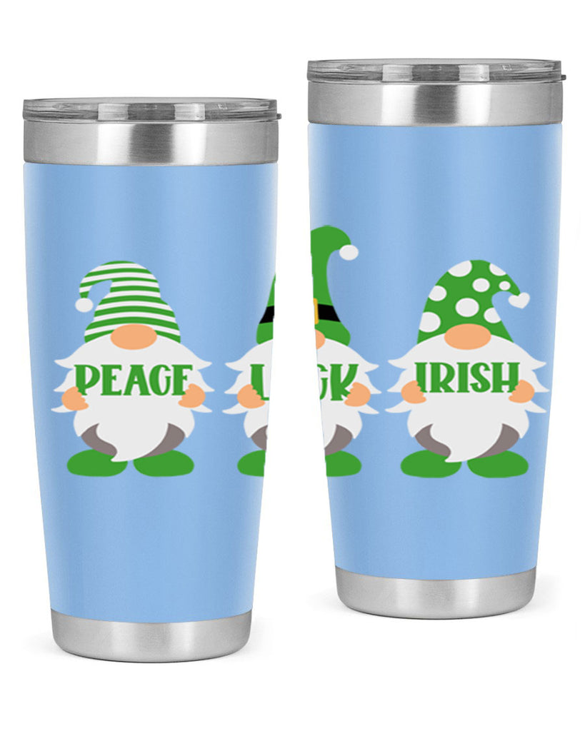 Peace Luck Irish Style 41#- St Patricks Day- Tumbler