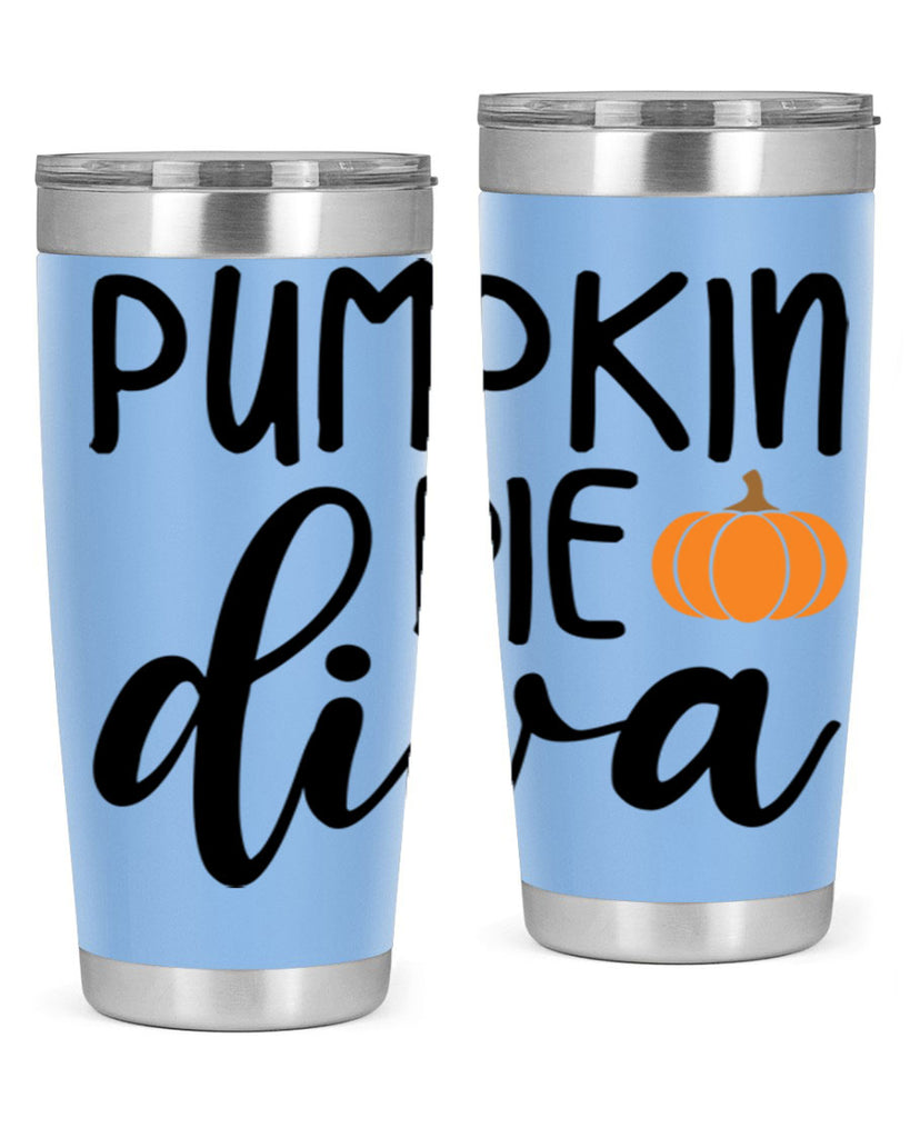 Pumpkin Pie Diva 532#- fall- Tumbler
