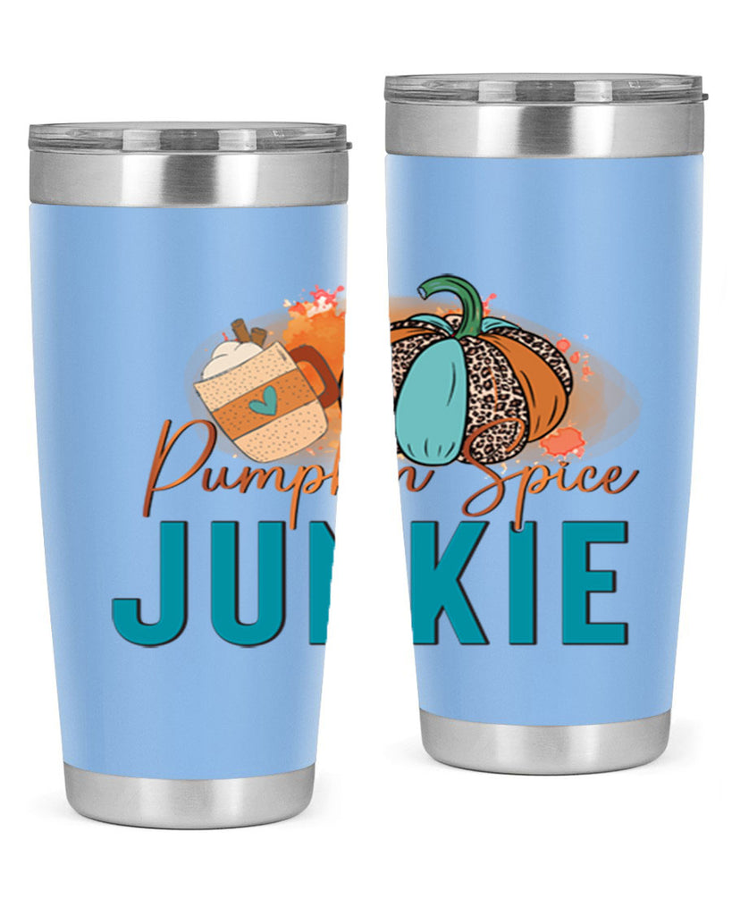 Pumpkin Spice Junkie 550#- fall- Tumbler