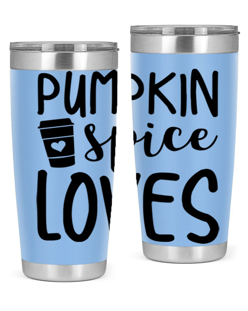 Pumpkin Spice Loves 555#- fall- Tumbler