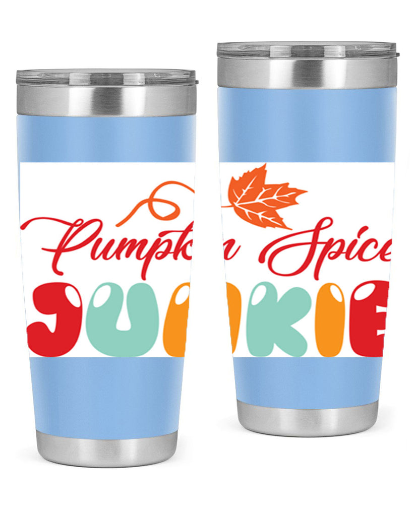 PumpkinSpiceJunkiedesign 569#- fall- Tumbler