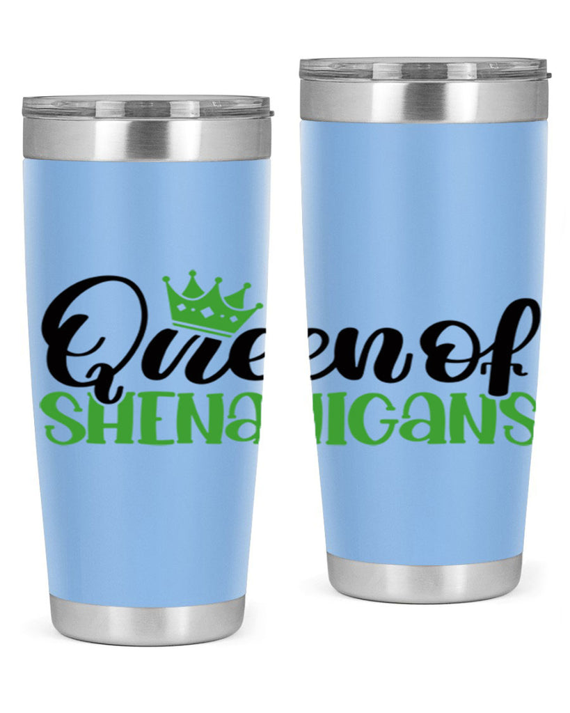 Queen Of Shenanigans Style 36#- St Patricks Day- Tumbler