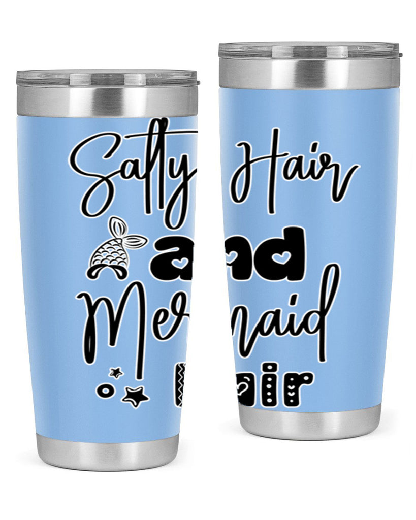 Salty Hair and Mermaid Hair 572#- mermaid- Tumbler