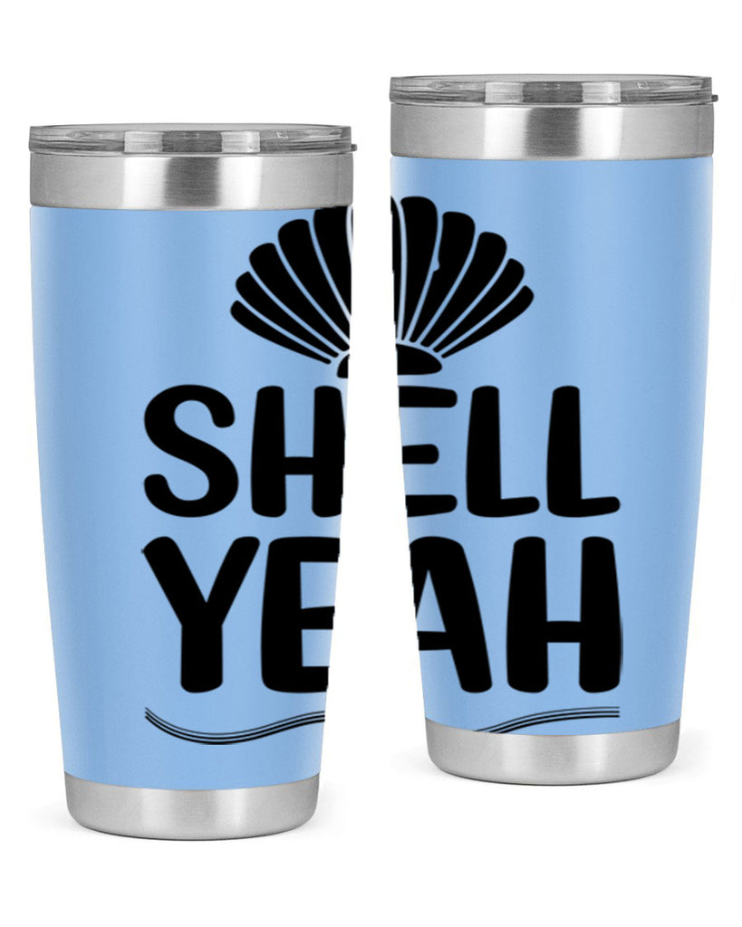 Shell yeah 597#- mermaid- Tumbler