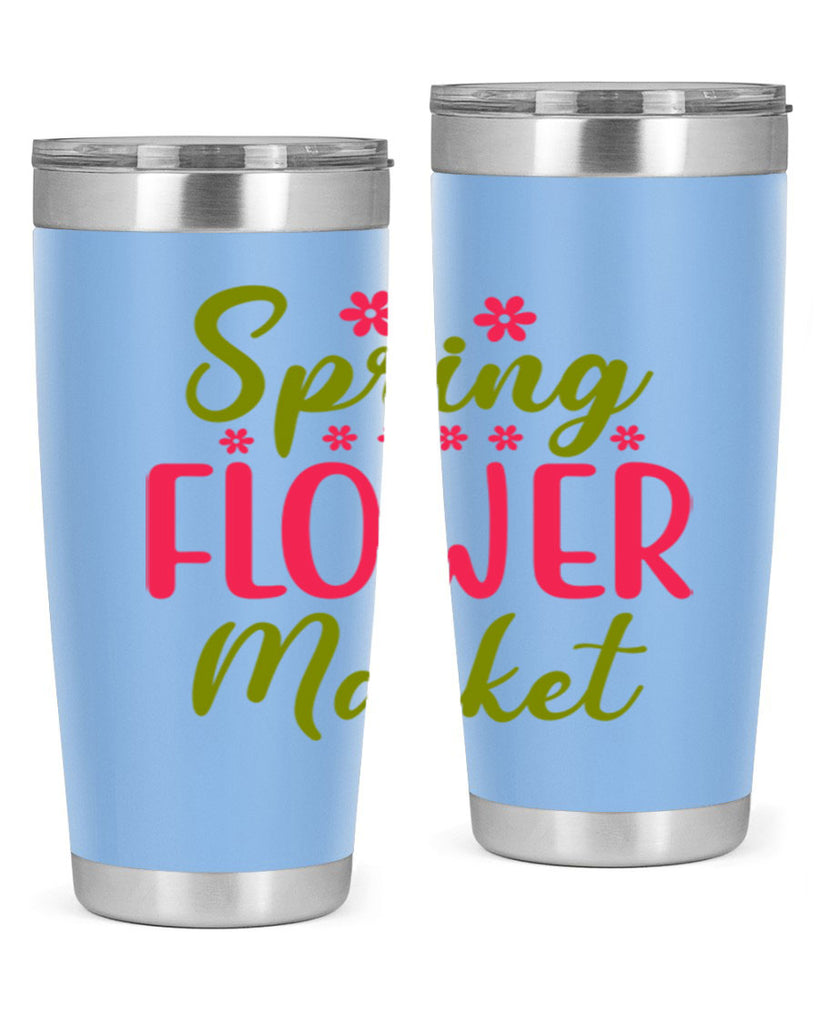 Spring Flower Market 423#- spring- Tumbler