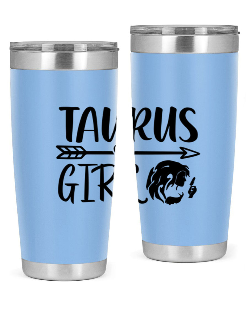 Taurus girl 498#- zodiac- Tumbler