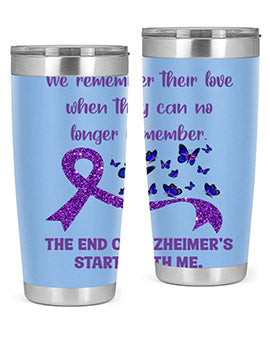 The End Of AlzheimerS Start With Me 217#- alzheimers- Cotton Tank