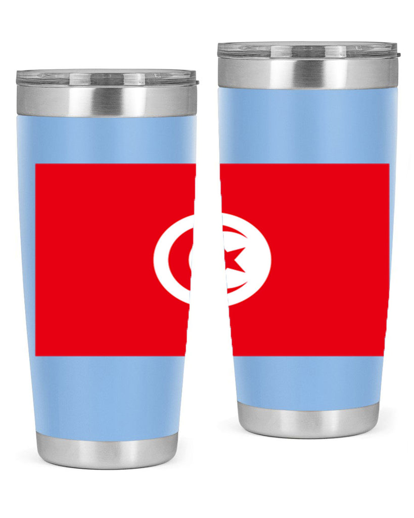 Tunisia 18#- world flags- Tumbler