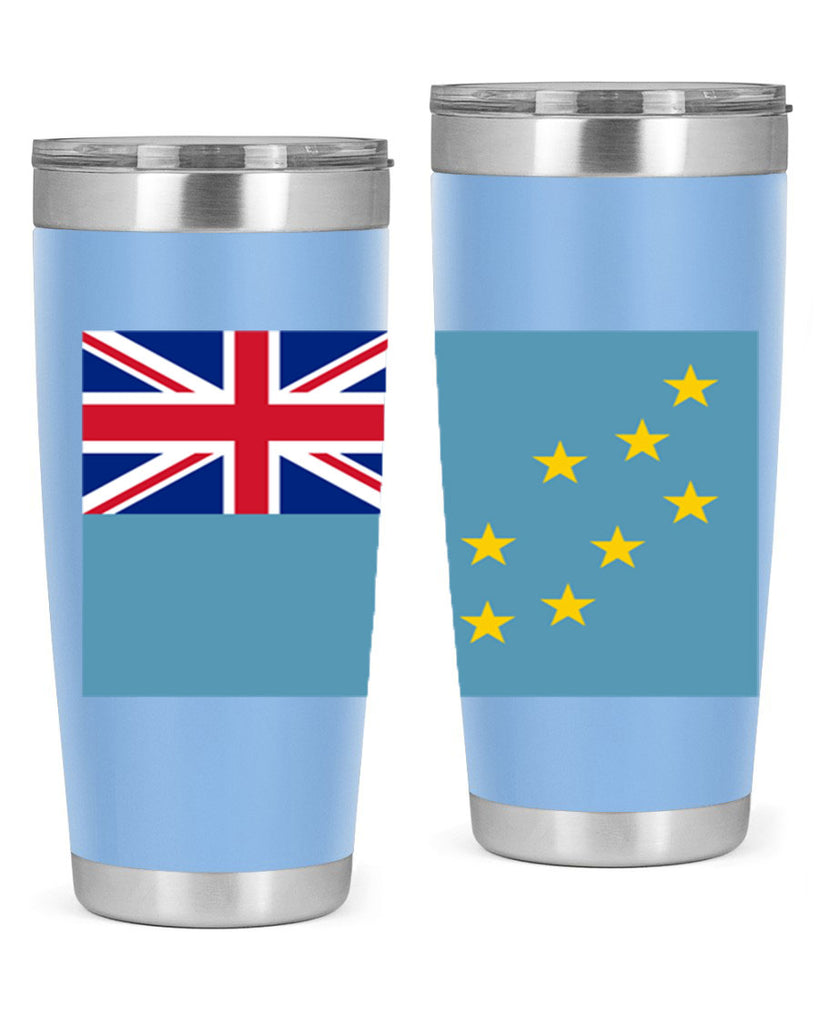 Tuvalu 15#- world flags- Tumbler