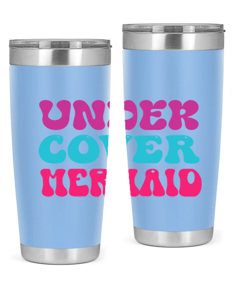 Under Cover Mermaid 635#- mermaid- Tumbler