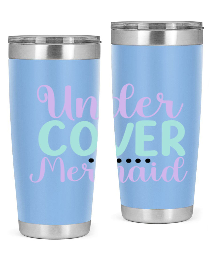 Under Cover Mermaid 639#- mermaid- Tumbler