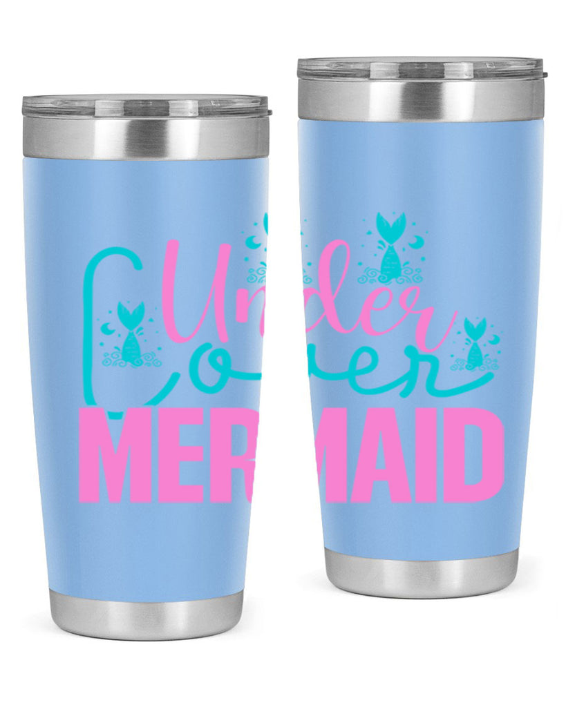 Under Cover Mermaid 643#- mermaid- Tumbler