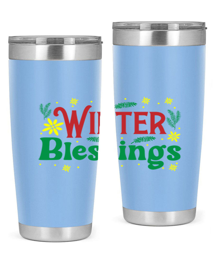 Winter Blessings 548#- winter- Tumbler