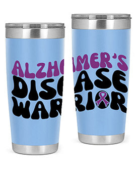 alzheimer s disease warrior 4#- alzheimers- Tumbler