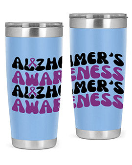 alzheimers awareness 114#- alzheimers- Tumbler