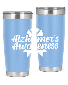 alzheimers awareness 124#- alzheimers- Tumbler