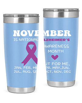 alzheimers awareness style 51#- alzheimers- Tumbler